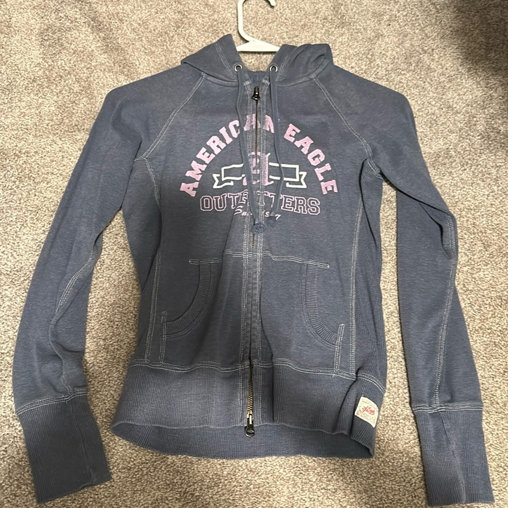 Vintage American eagle zip up